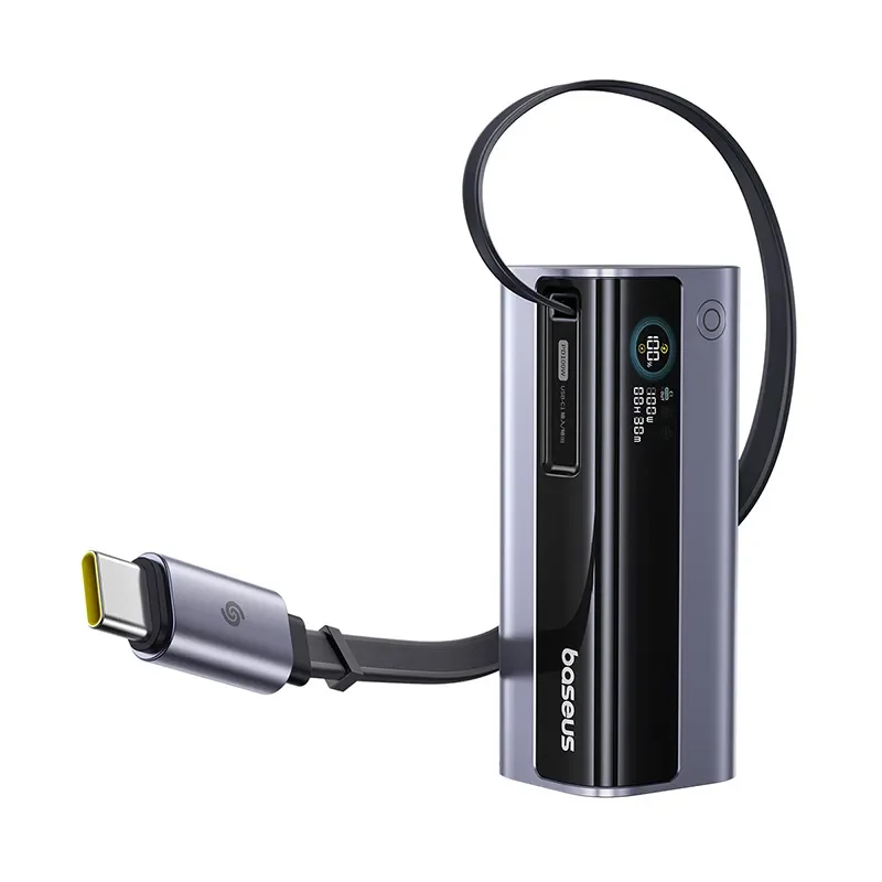 俐奈 EnerGeek GR11 伸缩线移动电源 10000mAh 100W