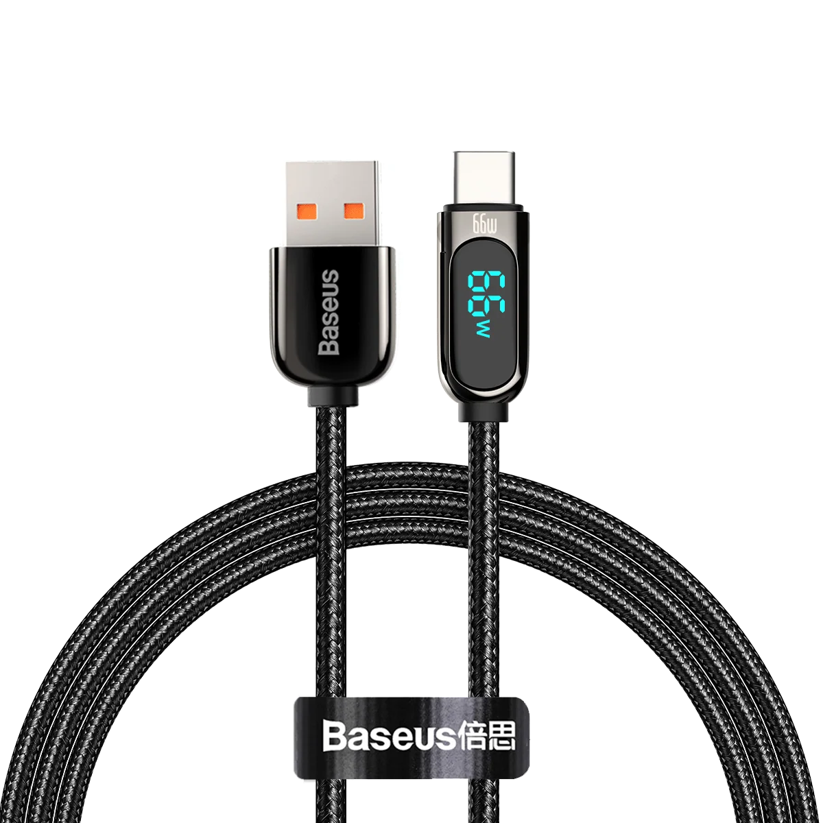 数显快充数据线USB to Type-C 66W
