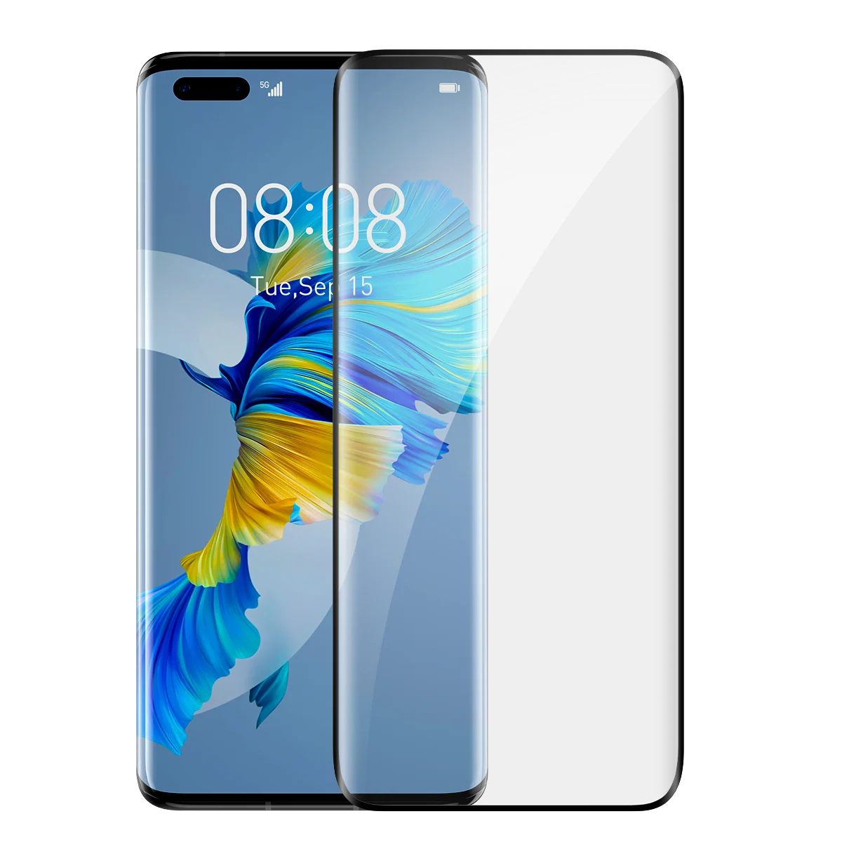 0.25mm全屏曲面全胶钢化膜 For 华为 Mate40 Pro