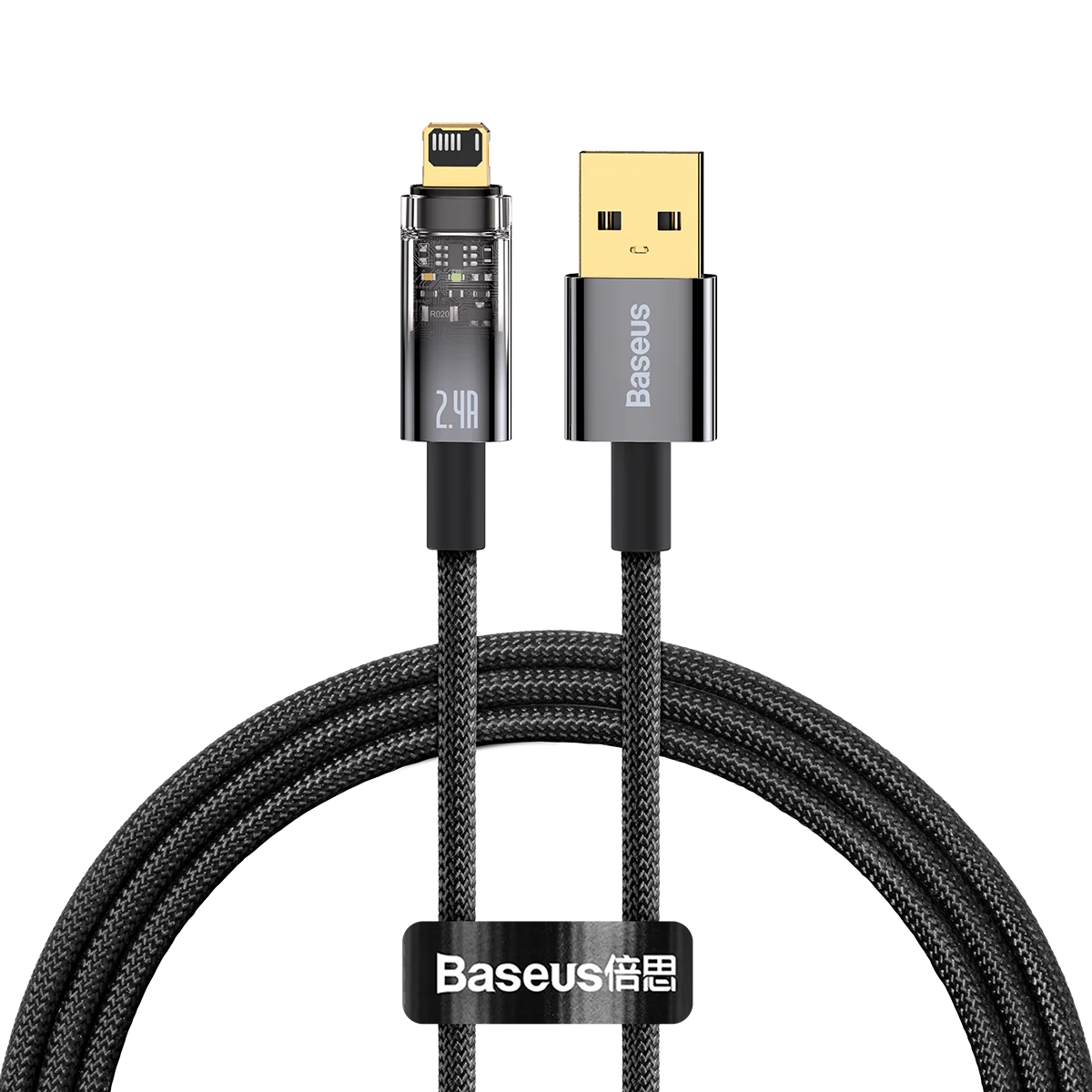 探索者系列 智能断电快充数据线USB to iP 2.4A