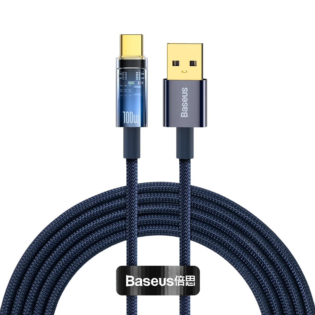 探索者系列 智能断电快充数据线USB to Type-C 100W
