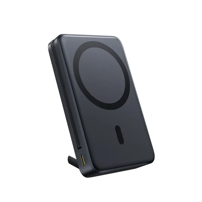 【俐奈质选版 】 Nomos 磁吸自带线支架数显快充移动电源 USB-C版 10000mAh 45W