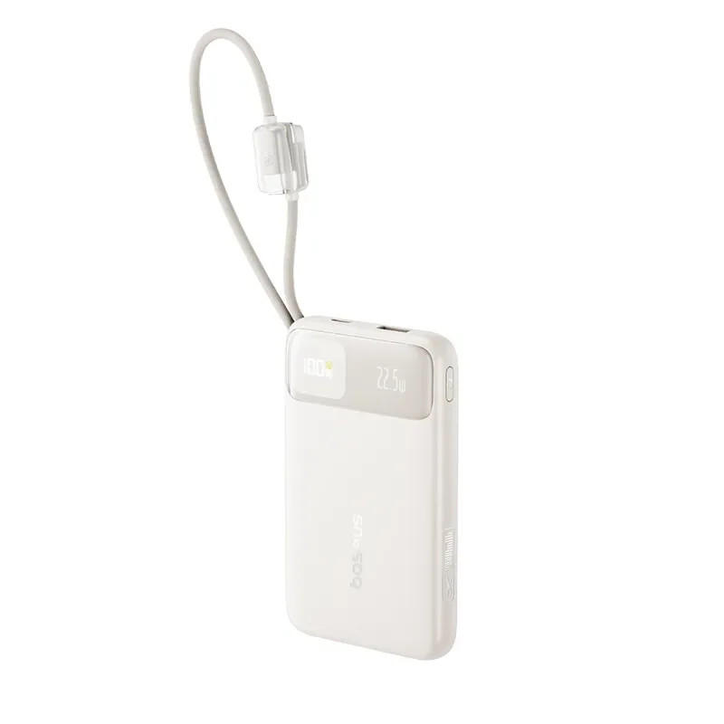 俐奈 EnerFill FC11 数显快充移动电源 双线版 10000mAh 22.5W