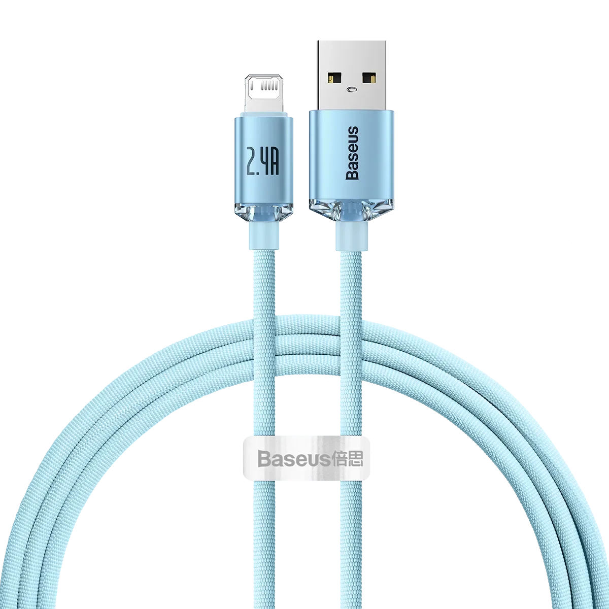 晶耀系列快充数据线USB to iP 2.4A