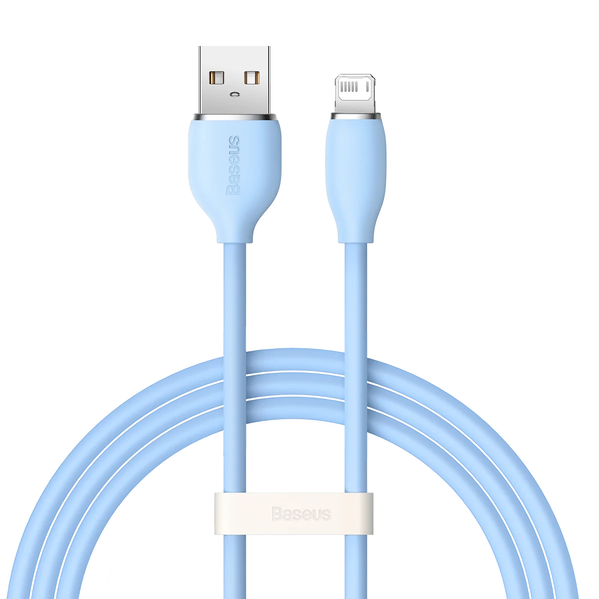 果冻系列 液态硅胶快充数据线USB to iP 2.4A