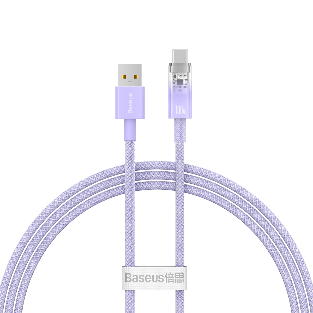 俐奈 探索者系列 智能温控快充数据线USB to Type-C 100W