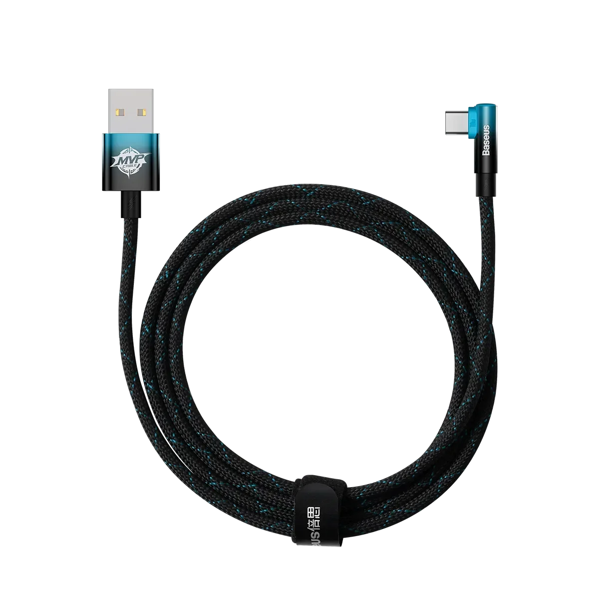MVP系列2 手游弯头快充数据线USB to Type-C 100W